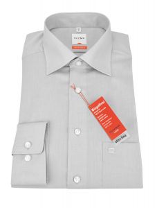 OLYMP Luxor slim line Chambray hellgrau